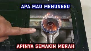 Jangan Sampai Api Kompor Gas Semakin Berwarna Merah