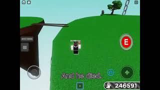 Fast Rollo caught on camera (Roblox Slap Battles)