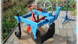 Картофелекопалка своими руками. Handmade automatic potato digger