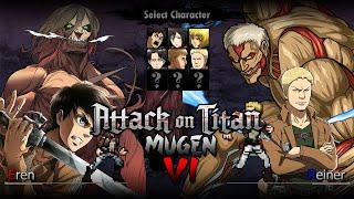 Attack on Titan Mugen V1 (DirectX)