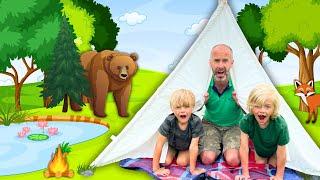 Sky & Finn's EXCITING Camping Adventure!