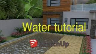 Sketchup Vray Water tutorial
