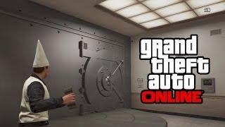 GTA 5 Online - Secret Bank Vault! GTA Online Glitch! (GTA V Online Multiplayer)