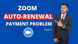How to solve autorenewal Zoom Meetings problem | How to deactivate ZOOM Meetings account | Part:1