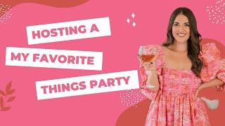 My Favorite Things Party