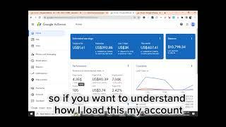 ADSENSE EARNING PROOF HIGH CPC  SAFE LOADING || $10,000