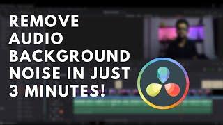 How to do AUDIO NOISE REDUCTION in DaVinci Resolve 18 | Remove Background Noise Tutorial