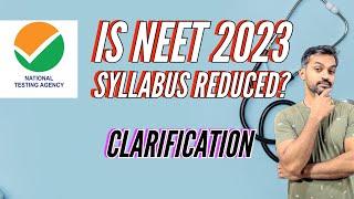 Is NEET 2023 syllabus reduced? | NEET 2023 Syllabus