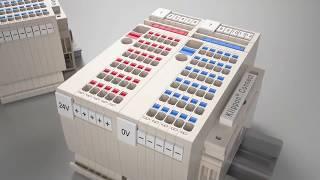 Weidmuller Klippon® Connect control voltage distribution