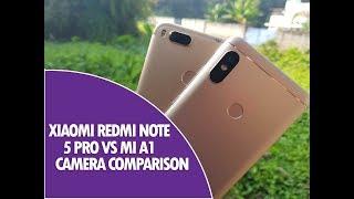 Xiaomi Redmi Note 5 Pro vs Xiaomi Mi A1 Camera Comparison