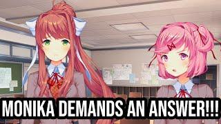 Monika Demands An Answer!!! (DDLC MOD The Rising Night) Part 6