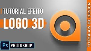 Como Criar Logo 3D no Photoshop em 7 Minutos. Tutorial Passo a Passo