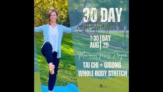 Day 29: Tai Chi + Qigong Whole Body Stretch  9 Min.