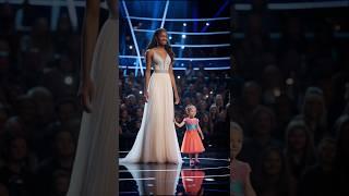 World’s Tallest Girl & Smallest Girl Shock AGT!  #AmericanGirls #AGT #USA #Talent #Viral #Shorts