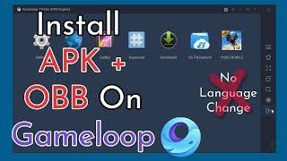 How To Import APK And OBB File On Gameloop || PUBG Mobile 1.2.0