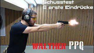 Walther PPQ M2 (9x19mm) // Schusstest & erste Eindrücke