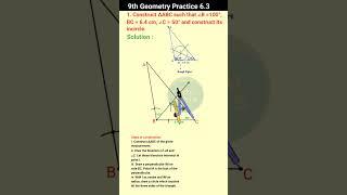 Class 9 Geometry practice set 6.3 | Question 1 | Maharashtra board