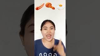 Makan telur,ayam goreng,sosis#mukbang#asmr#makan