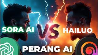 SORA AI VS HAILUO ? MANA YANG TERBAIK ? AI TERBARU UNTUK BIKIN VIDEO GRATIS