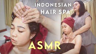 ASMR Creambath | Gentle Hair Spa & Body Massage in Indonesian Salon