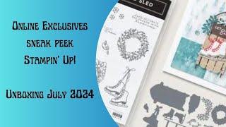 Stampin' Up! Online Exclusives sneak peek [Pixels & PaperCrafts]