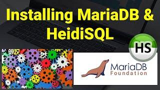 [Setting] Installing MariaDB and HeidiSQL tool