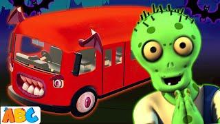 Spooky Wheels On The Bus | Halloween Spooky Songs @AllBabiesChannel