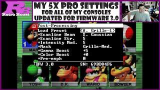 My 5X Pro Settings for All of My Consoles: Updated for Firmware 3.0 (2023)