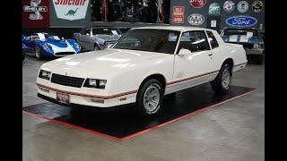 1987 CHEVROLET MONTE CARLO SS