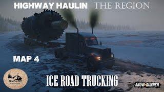 Snowrunner - Highway Haulin - Map 4 Ice Road Trucking
