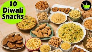 10 Diwali Snacks Recipes | Super Delicious