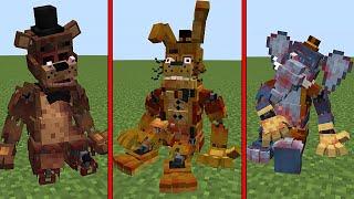 NEW FNAF mod in Minecraft