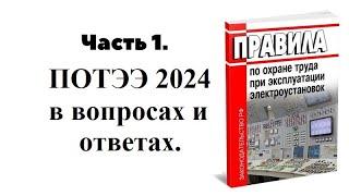 ПОТЭЭ 2024 в вопросах и ответах, ЧАСТЬ 1я