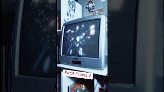 Testing my new CRT!!! #crt #playstation2 #ps2 #fatalframe #visualnovel #clannad #simpsonshitandrun