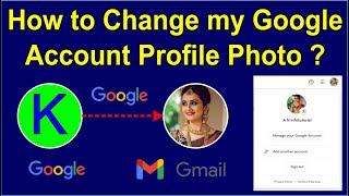How to change my Google Account Profile Photo - My Account Google.com
