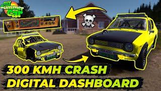 300KMH CRASH! Digital Dashboard, AWD SATSUMA! | My Summer Car #45