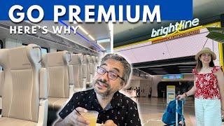 Brightline Train to Miami Standard VS Premium - What's Worth It and What's NOT + Gluten Free Options