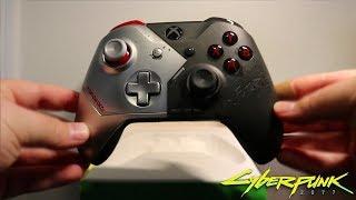 Cyberpunk 2077 Xbox One Controller Unboxing!