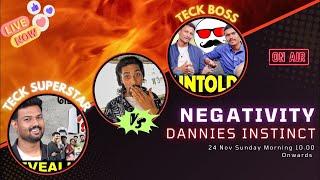 Youtube  Negativity   | 𝐃𝐚𝐧𝐧𝐢𝐞'𝐬 𝐈𝐧𝐬𝐭𝐢𝐧𝐜𝐭 is live #youtube #techsuperstar #viral #live