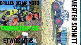 Farmvlog#156 Vierter Schnitt/ Mais Desaster/ drillen bei Enno (Mr moto)