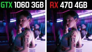 GTX 1060 3GB vs RX 470 4GB in 2021 - Test in 7 Games