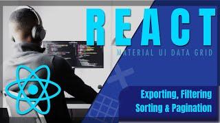 Working with Nested Data in React Material UI Data Grid Tutorial | Export, Paging, Filtering, Sort