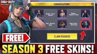 *NEW* How To Get FREE Character skins in COD Mobile! Season 3 2024