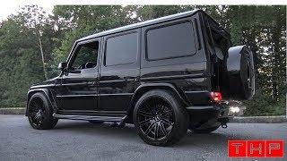 Mercedes G63 AMG w/ Modified Exhaust - Start up & Hard Revs! Sounds Really Good!