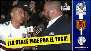 La afición mexicana FURIOSA tras la derrota de MÉXICO vs VENEZUELA en Copa América | Futbol Picante