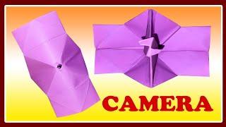 Paper Camera | How to make origami paper camera | DIY Camara