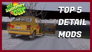 TOP 5 DETAIL MODS FOR MY SUMMER CAR