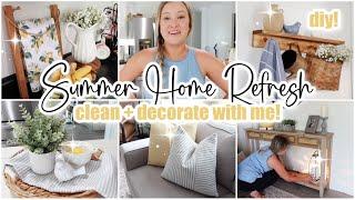  SUMMER MOBILE HOME REFRESH // clean + decorate with me