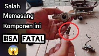 Knop mati kok api masih menyala  || pasti ada yang salah