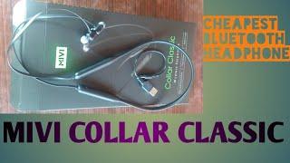 MIVI COLLAR CLASSIC. BUDGET BLUETOOTH HEADPHONE.